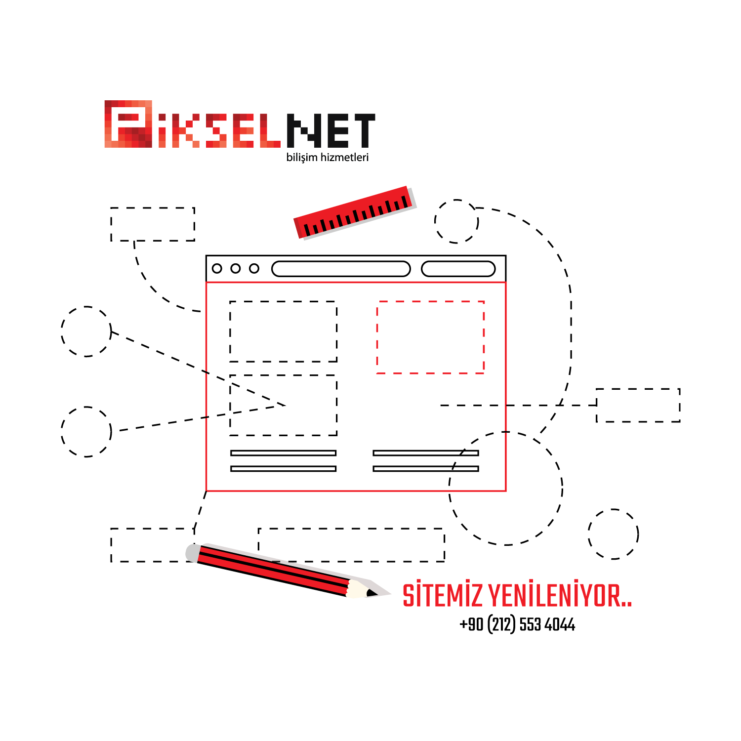 PikselNet - Web Sitemiz Yenileniyor